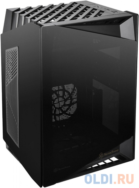 Корпус mini-ITX SilverStone SST-LD03B-AF Без БП чёрный Корпус mini-ITX SilverStone SST-LD03B-AF Без БП чёрный фото