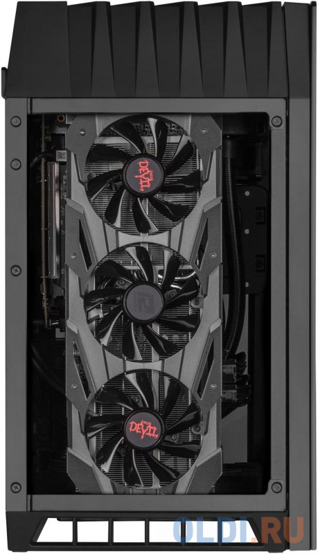 Корпус mini-ITX SilverStone SST-LD03B-AF Без БП чёрный Корпус mini-ITX SilverStone SST-LD03B-AF Без БП чёрный фото