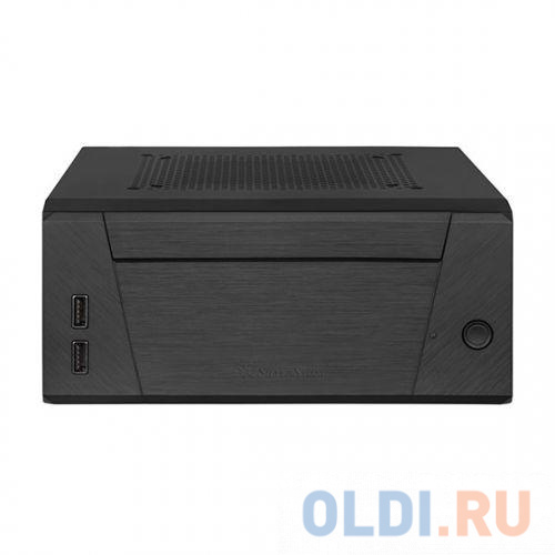 

Корпус mini-ITX SilverStone Milo 10 Без БП чёрный SST-ML10B