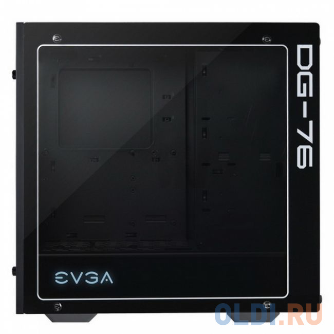

160-B0-2230-KR DG-76 , Matte Black Mid-Tower, 2 Sides of Tempered Glass, RGB LED and Control Board