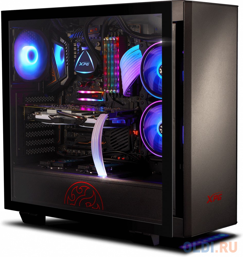Корпус ATX A-Data XPG INVADER Без БП чёрный фото