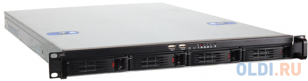 Серверный корпус 1U Exegate Pro 1U660-HS04 Без БП чёрный