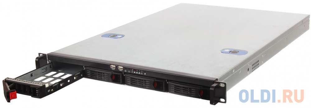 Серверный корпус 1U Exegate Pro 1U660-HS04 Без БП чёрный фото