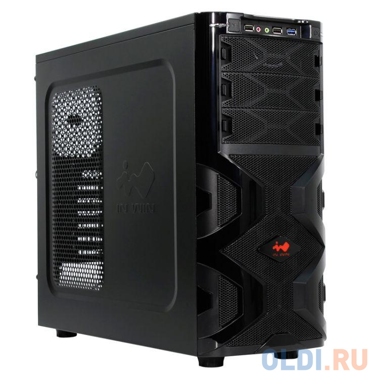 

Корпус ATX InWin MG-136BL Без БП чёрный 6120381
