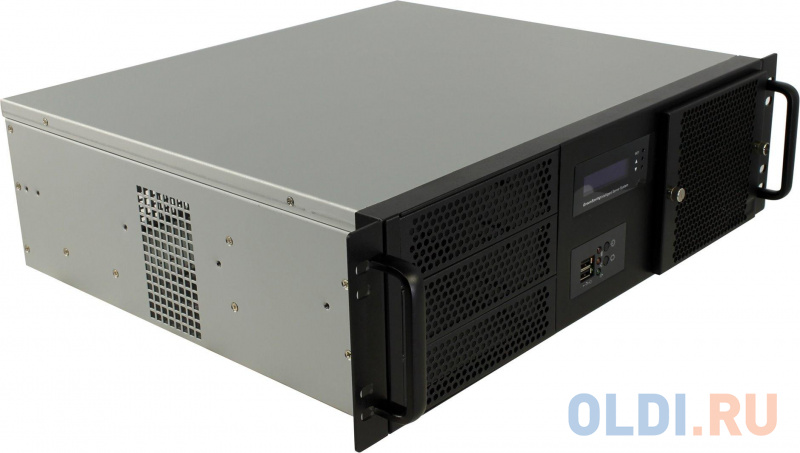 

Корпус 3U Procase GM338-B-0 Без БП чёрный