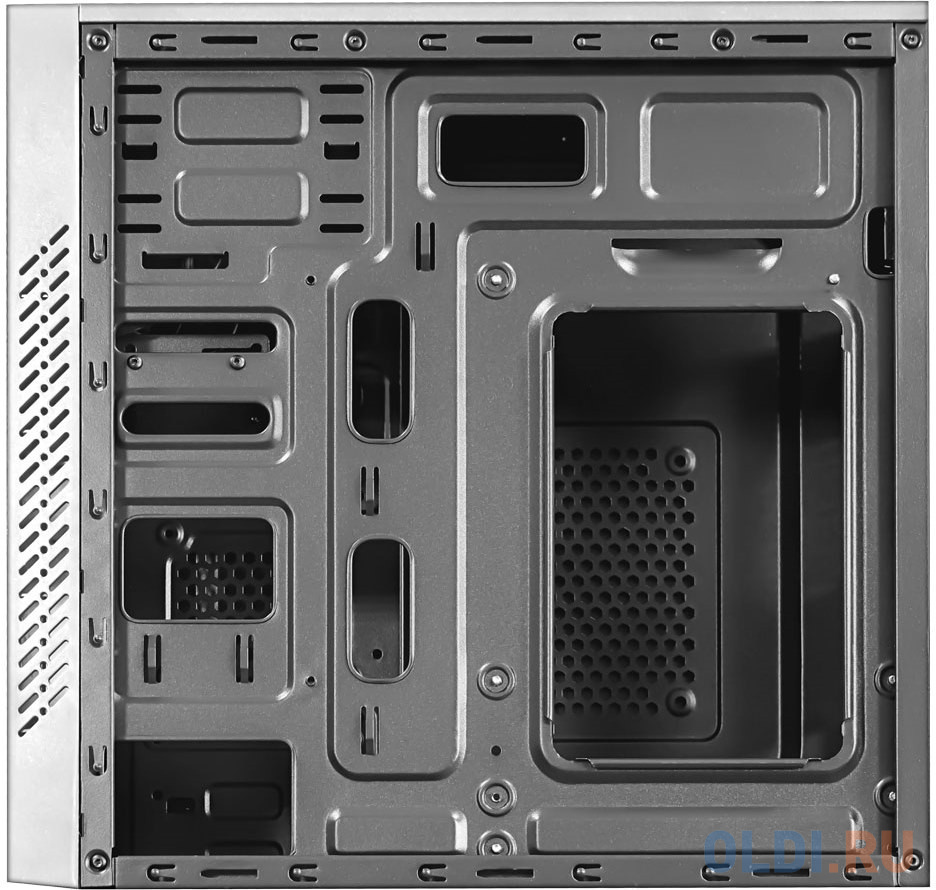 Корпус microATX GINZZU D380 RGB Без БП белый фото