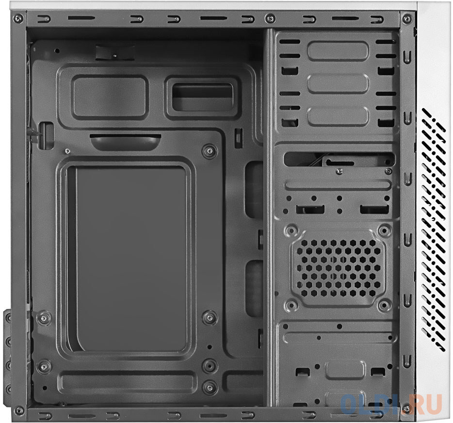 Корпус microATX GINZZU D380 RGB Без БП белый фото