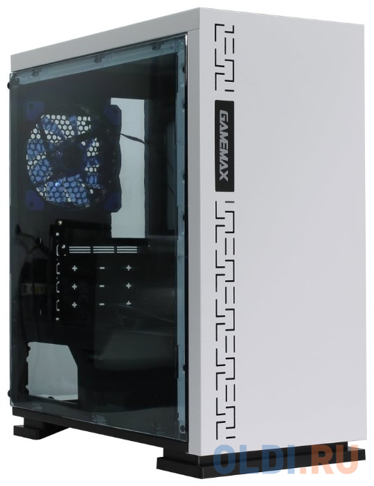 

Корпус microATX GameMax EXPEDITION WHT H605 Без БП белый