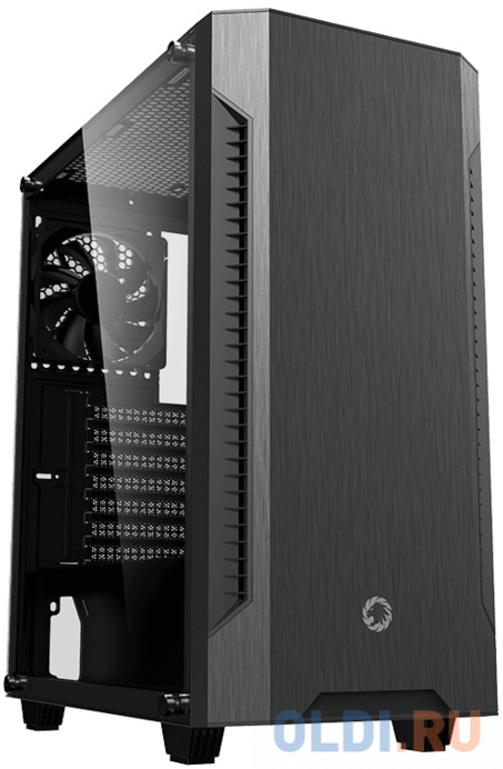 

Корпус ATX GameMax Fortress TG A362 Без БП чёрный