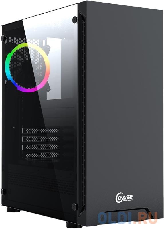 

Корпус ATX Powercase CMAXB-F2L1 Без БП чёрный