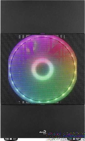 Корпус microATX Aerocool Atomic-G-BK-v1 Без БП чёрный фото