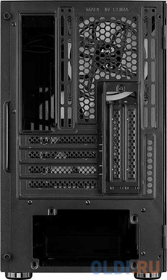 Корпус microATX Aerocool Atomic-G-BK-v1 Без БП чёрный фото