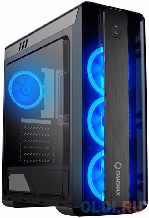 

Корпус ATX GameMax MoonLight FRGB BK Без БП чёрный