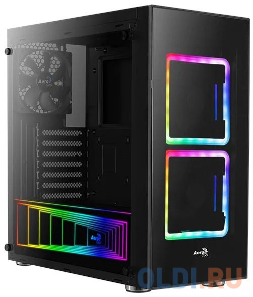 

Корпус ATX Aerocool Tor Tempered Glass Без БП чёрный