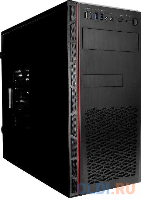 

Корпус ATX InWin EAR065 Без БП чёрный красный