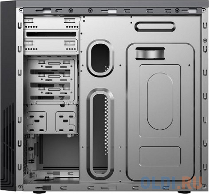 Корпус microATX Powerman ES555BK 450 Вт чёрный фото