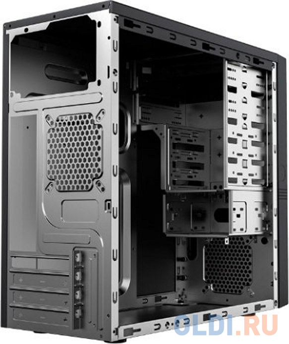 Корпус microATX Powerman ES555BK 450 Вт чёрный фото