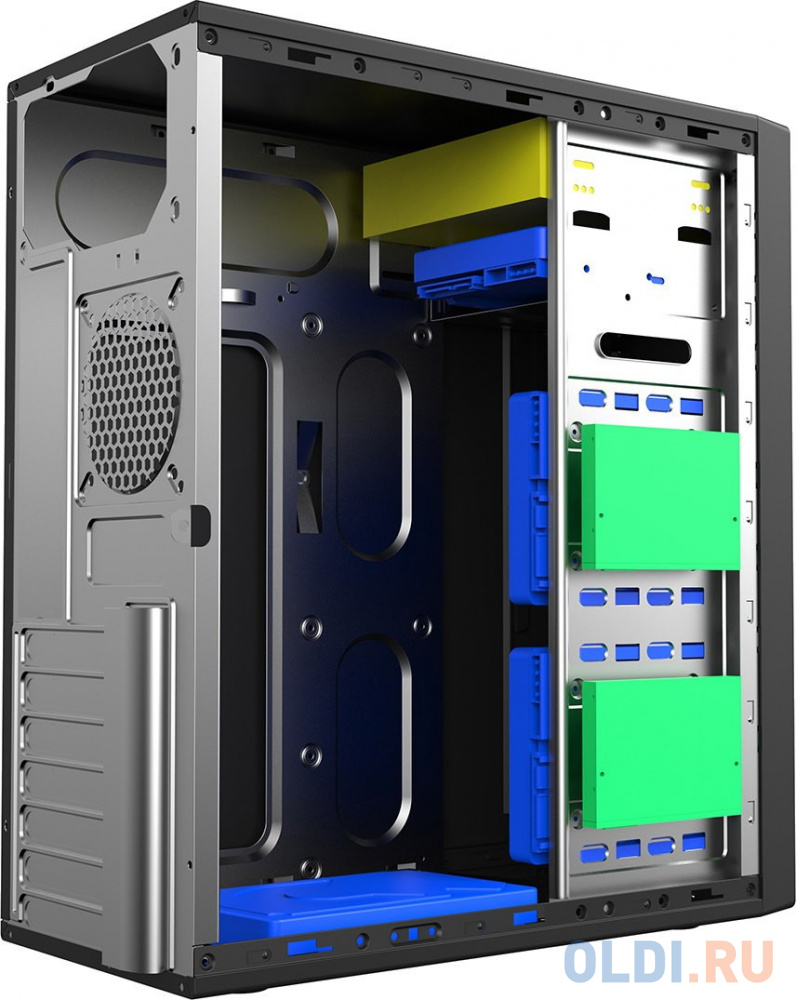 Корпус ATX Foxline FL-301-FZ500R 500 Вт чёрный фото