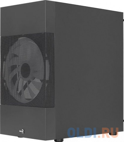 Корпус microATX Aerocool Atomic Lite-G-BK-v2 Без БП чёрный фото