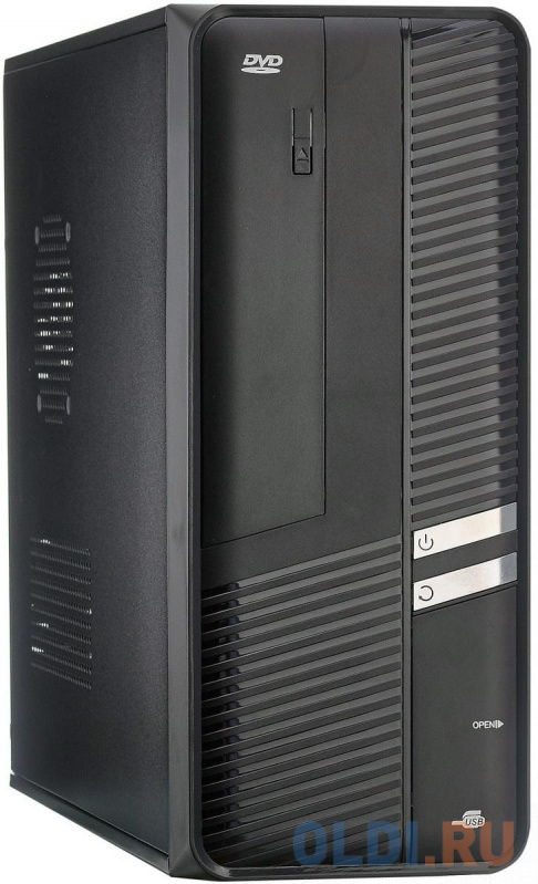 

Корпус microATX Exegate EX280457RUS Без БП чёрный, Черный