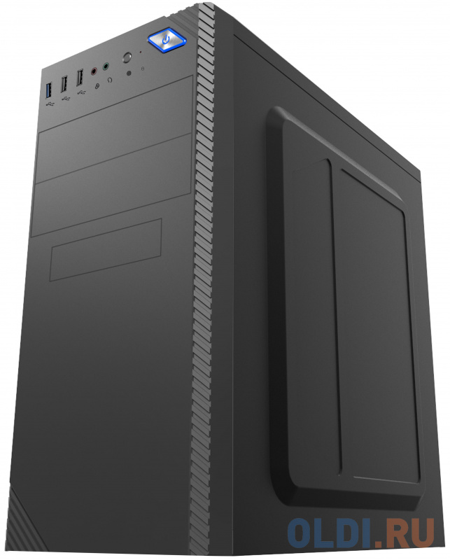 

Корпус microATX HIPER Office M5855 Без БП чёрный, Черный