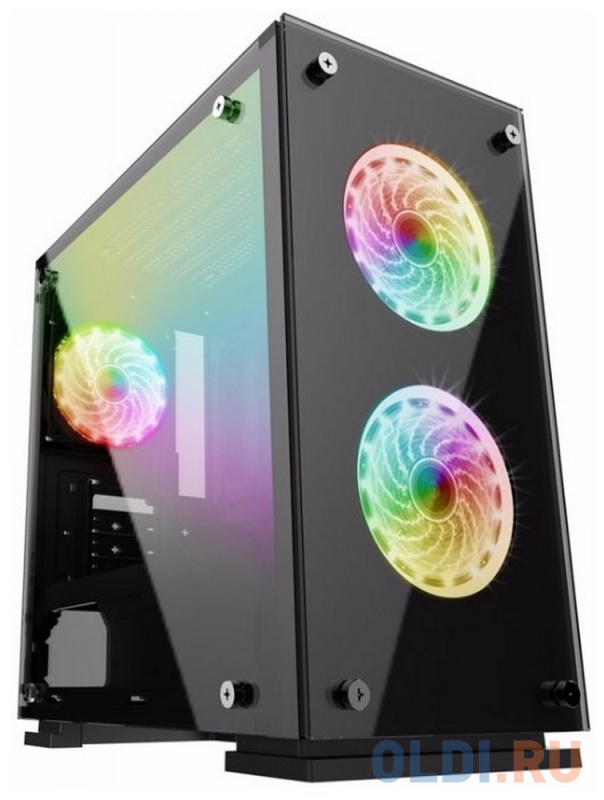 

Корпус microATX GameMax H605-TA Без БП чёрный