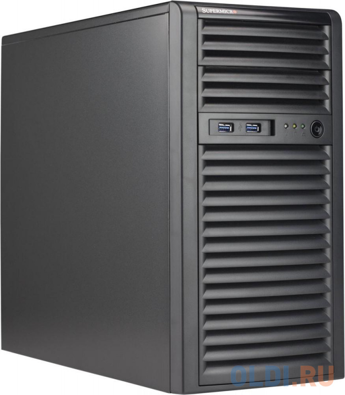 

Серверный корпус microATX Supermicro CSE-731I-404B 400 Вт чёрный, Черный