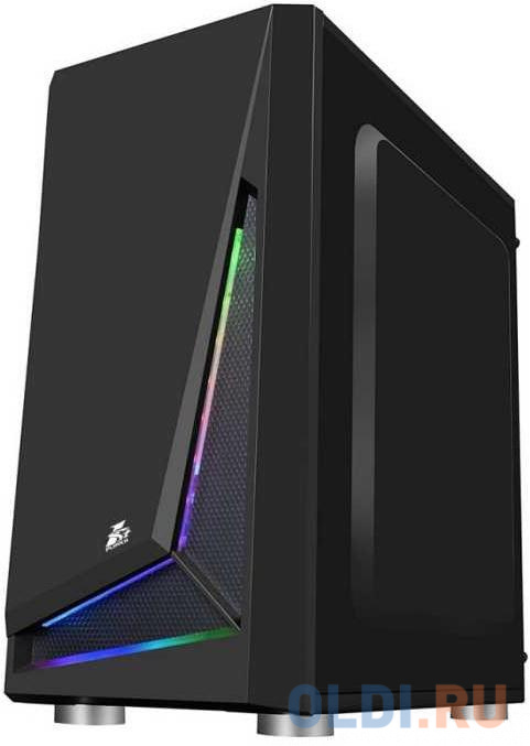 

Корпус microATX 1stPlayer RAINBOW R2 Без БП чёрный, Черный