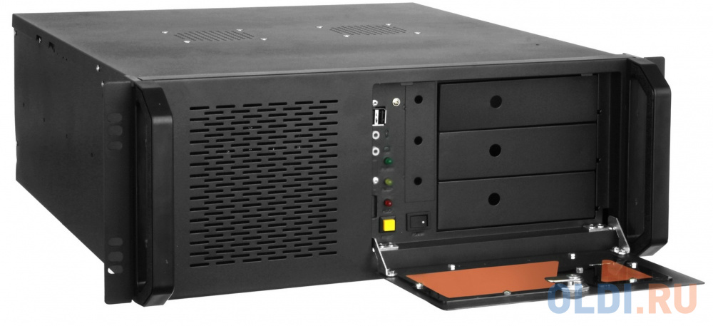 Серверный корпус 4U Exegate 4U4021S/4U480-06 Без БП чёрный EX254718RUS фото