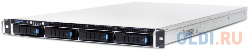 

Серверный корпус 1U AIC XP1-S101LB01 500 Вт чёрный серый, Черно-серый