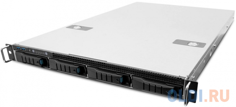 

Серверный корпус 1U AIC XE1-1DT00-02 450 Вт чёрный, Черно-серый
