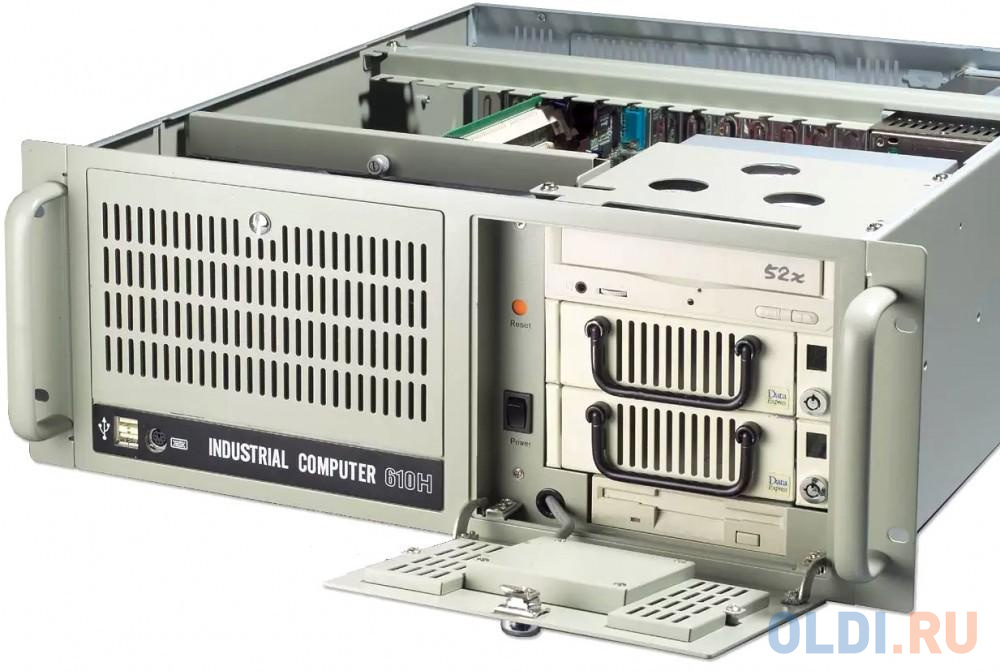 Серверный корпус 4U Advantech IPC-610BP-00HD Без БП бежевый фото