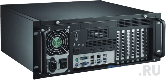 

Серверный корпус 4U Advantech IPC-631MB-50ZE 500 Вт чёрный, Черный
