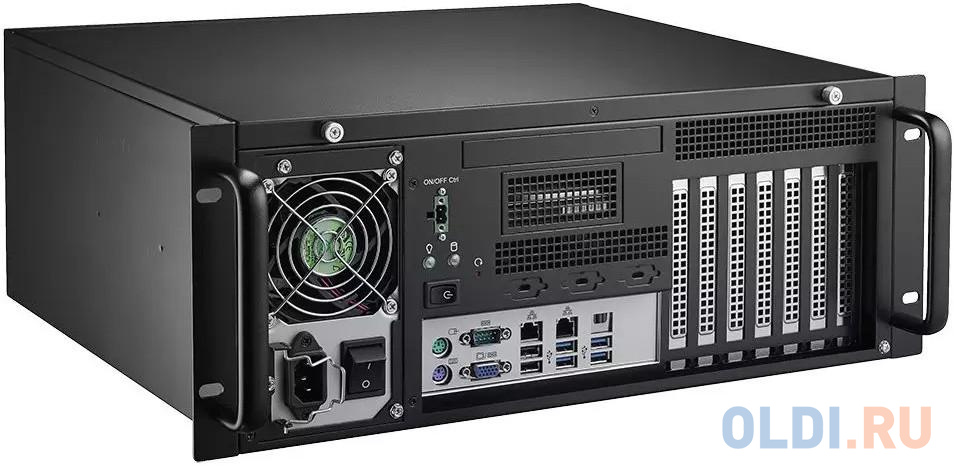 Серверный корпус 4U Advantech IPC-631MB-50B 500 Вт чёрный