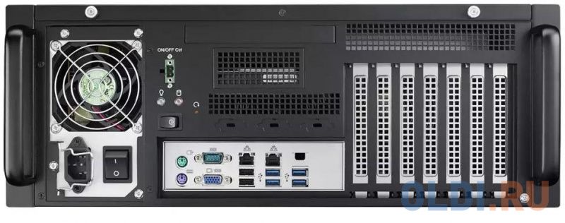 Серверный корпус 4U Advantech IPC-631MB-50B 500 Вт чёрный фото
