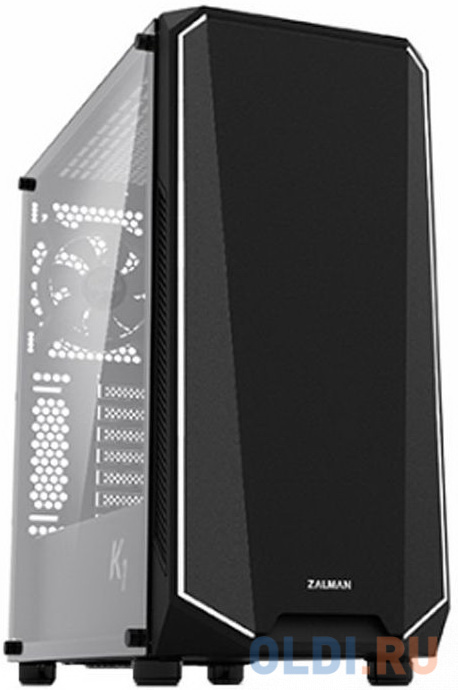 Корпус ATX Zalman K1 Rev.B Без БП чёрный фото