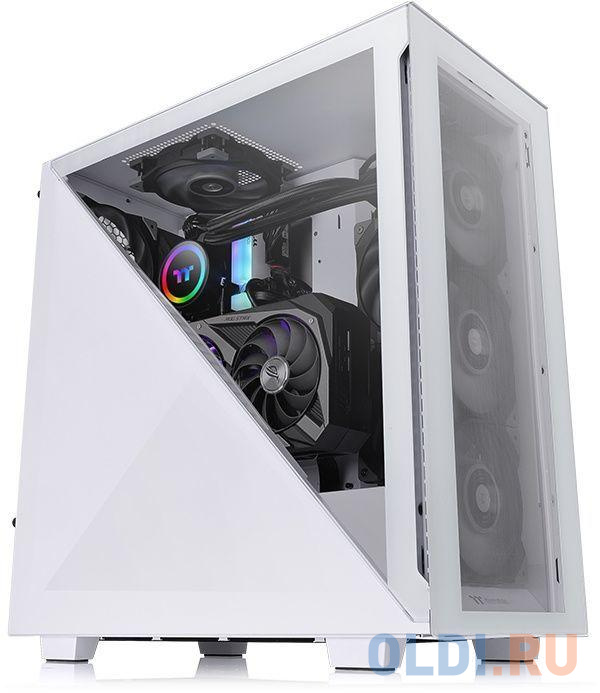 

Корпус ATX Thermaltake Divider 300 TG Без БП белый