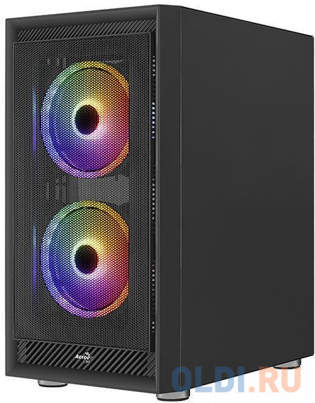 Корпус ATX Aerocool Graphite-G-BK-v2 Без БП чёрный фото
