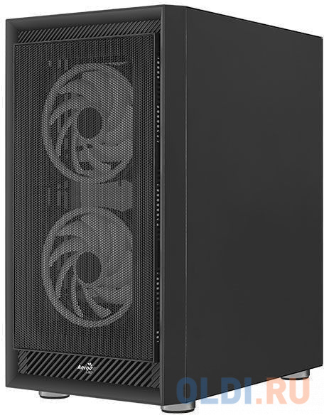 Корпус ATX Aerocool Graphite-G-BK-v2 Без БП чёрный фото