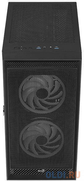 Корпус ATX Aerocool Graphite-G-BK-v2 Без БП чёрный фото