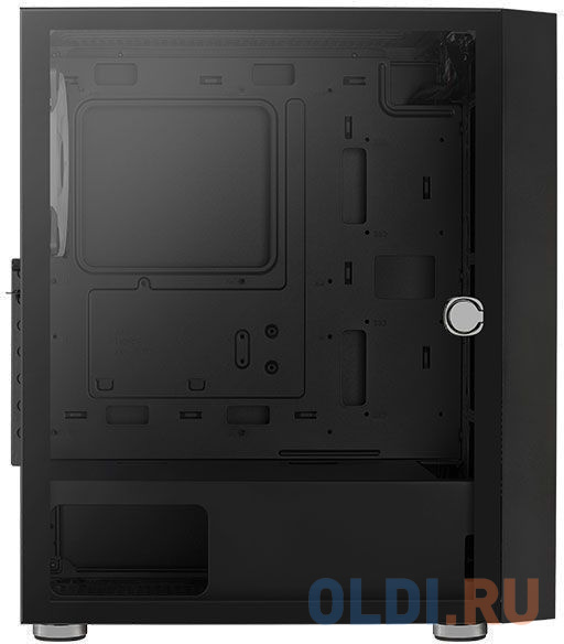 Корпус ATX Aerocool Graphite-G-BK-v2 Без БП чёрный фото