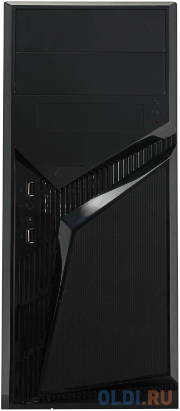 

Корпус ATX GameMax S1007BK-GP500-2U2 500 Вт чёрный, Черный