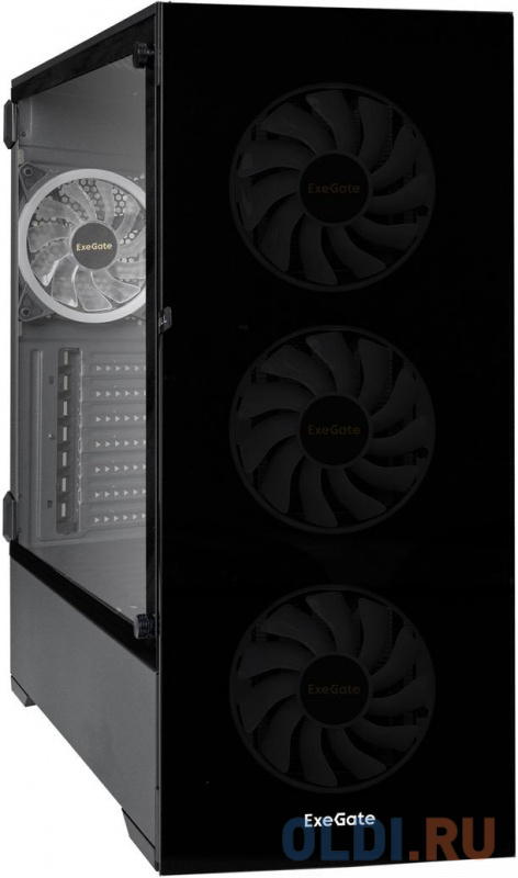 Корпус ATX Exegate EX289024RUS Без БП чёрный фото