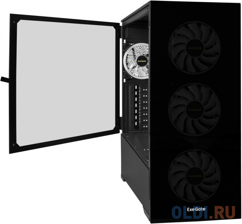 Корпус ATX Exegate EX289024RUS Без БП чёрный фото