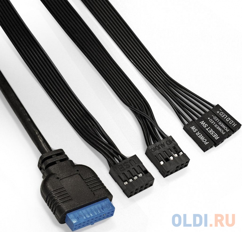 Корпус ATX Exegate EX289024RUS Без БП чёрный фото