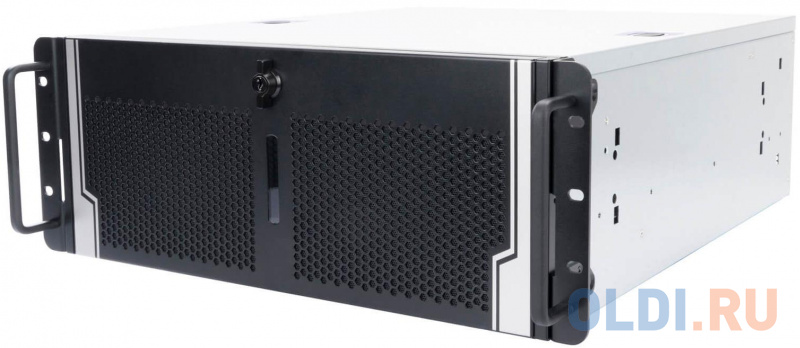 

Серверный корпус 4U InWin IW-R400-01N Без БП серый чёрный, Черно-серый