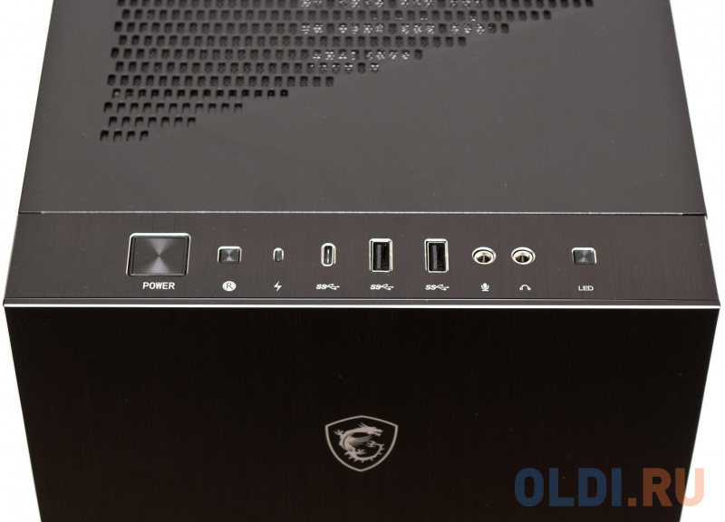 Корпус ATX MSI MPG SEKIRA 100P Без БП чёрный фото