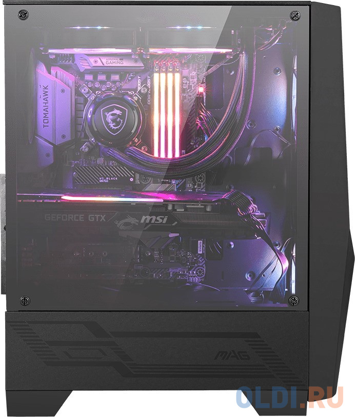 Корпус ATX MSI MAG FORGE 100R Без БП чёрный фото
