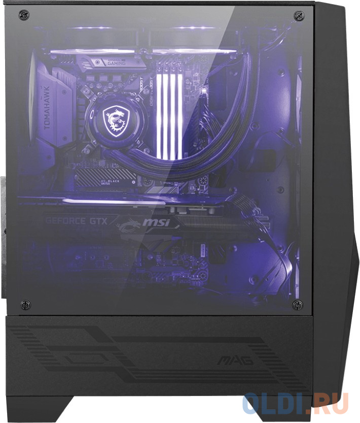 Корпус ATX MSI MAG FORGE 100M Без БП чёрный фото