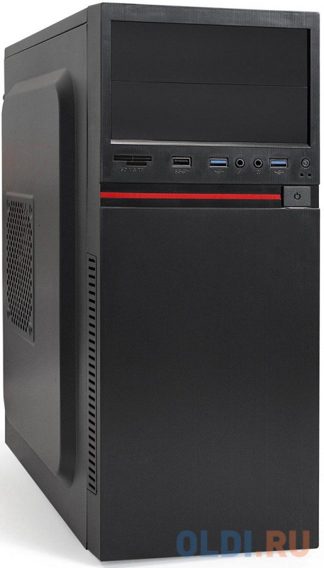 

Корпус ATX Exegate AA-329U2 Без БП чёрный, Черный